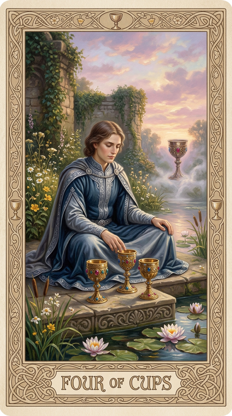 Four of Cups
