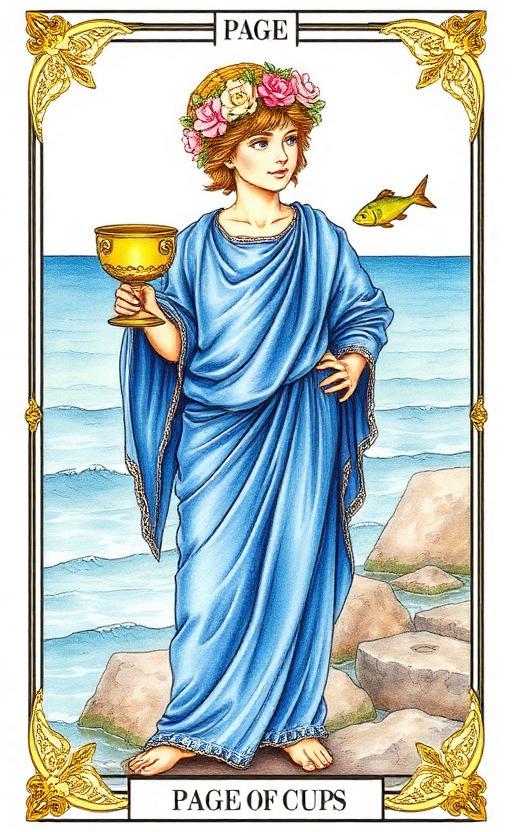 Page of Cups