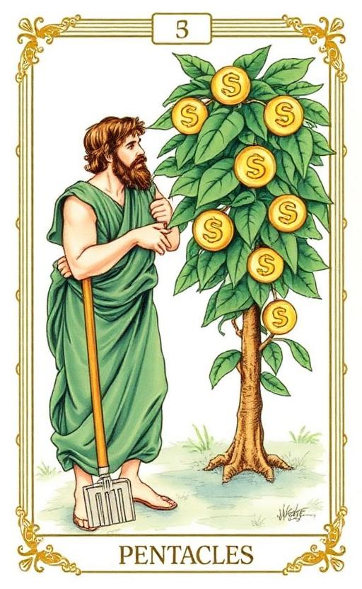 Seven of Pentacles