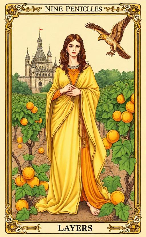 Nine of Pentacles