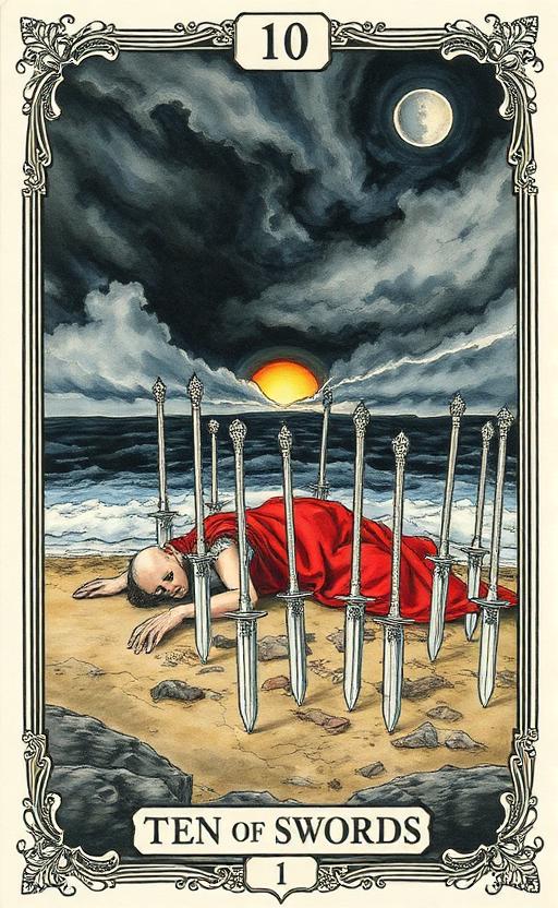 Ten of Swords