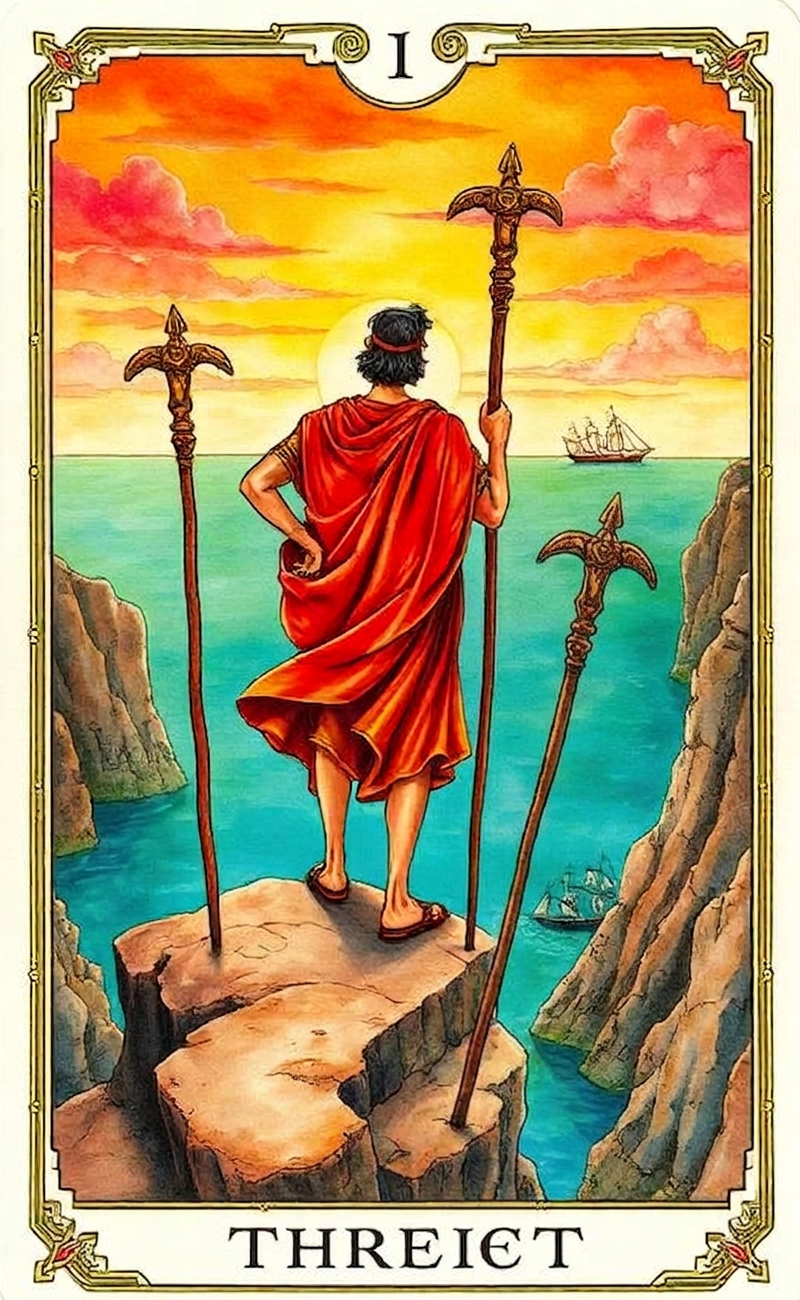 Three of Wands