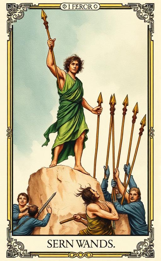 Seven of Wands
